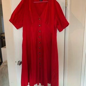 City Chic Sunset Stroll Dress